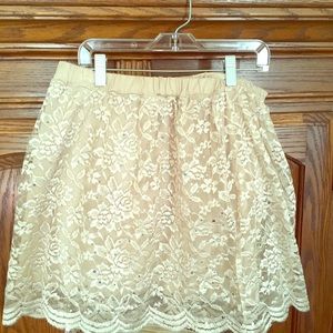 Beautiful lace skirt